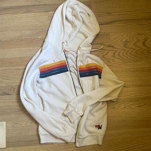 Aviator Nation Zip Up Sweatshirt Size Small!!!